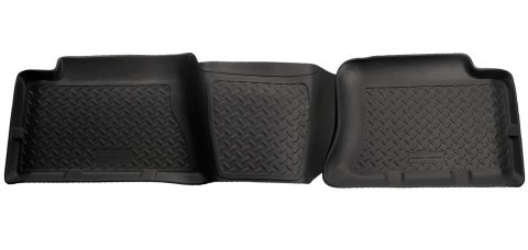 Husky Liners 04-06 Chevrolet Silverado/GMC Sierra 1500 Classic Style 2nd Row Black Floor Liners