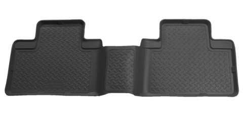 Husky Liners 01-03 Toyota Tacoma Double Cab Classic Style 2nd Row Black Floor Liners thumbnail 7