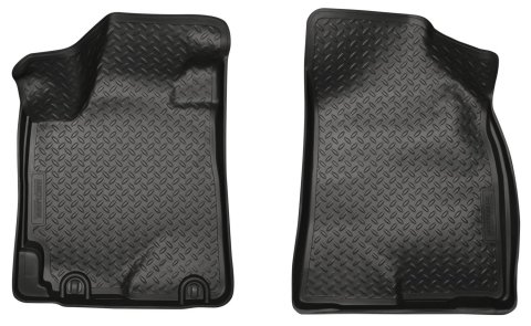 Husky Liners 08-12 Toyota Highlander (Base/Hybrid) Classic Style Black Floor Liners thumbnail 1
