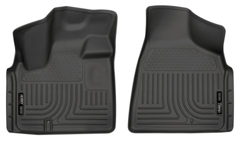 Husky Liners 08-12 Chrysler Town Country/Dodge Grand Caravan WeatherBeater Black Floor Liners thumbnail 3