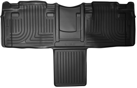 Husky Liners 11-12 Toyota Sienna WeatherBeater 2nd Row Black Floor Liners thumbnail 1