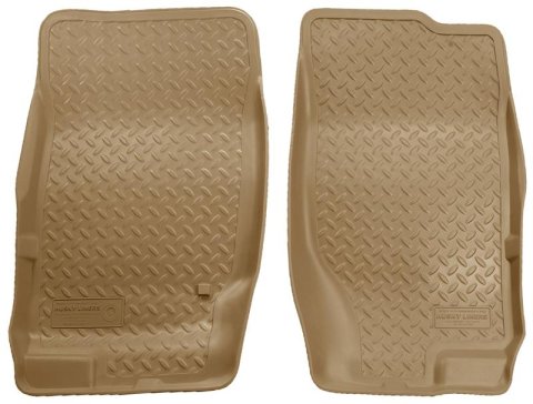 Husky Liners 02-09 Ford Explorer/03-05 Lincoln Aviator Classic Style Tan Floor Liners thumbnail 4