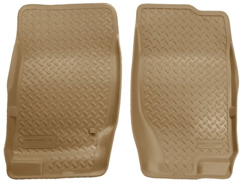 Husky Liners 02-09 Ford Explorer/03-05 Lincoln Aviator Classic Style Tan Floor Liners thumbnail 5