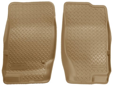 Husky Liners 02-09 Ford Explorer/03-05 Lincoln Aviator Classic Style Tan Floor Liners thumbnail 6