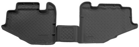 Husky Liners 97-05 Jeep Wrangler Classic Style 2nd Row Black Floor Liners thumbnail 1