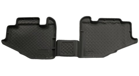Husky Liners 97-05 Jeep Wrangler Classic Style 2nd Row Black Floor Liners thumbnail 4