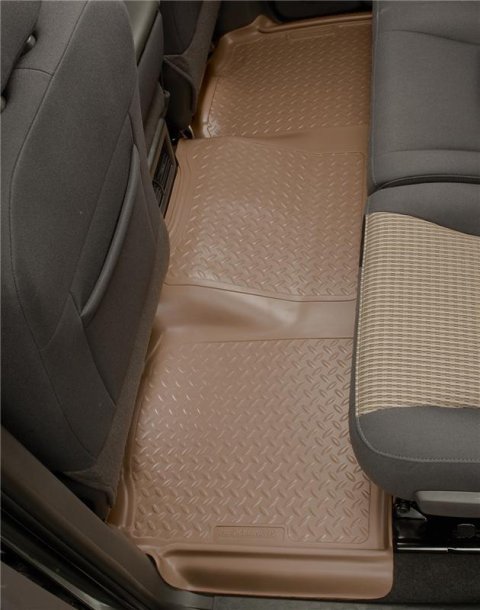 Husky Liners 97-05 Jeep Wrangler Classic Style 2nd Row Tan Floor Liners thumbnail 3