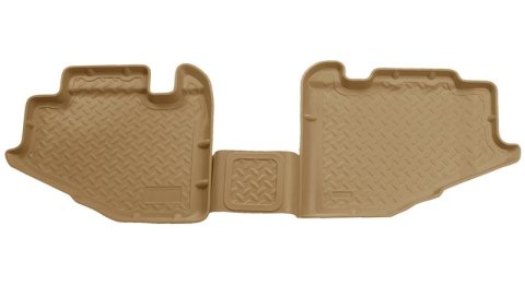 Husky Liners 97-05 Jeep Wrangler Classic Style 2nd Row Tan Floor Liners thumbnail 4
