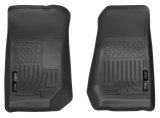 Husky Liners 07-12 Jeep Wrangler WeatherBeater Black Floor Liners thumbnail 6