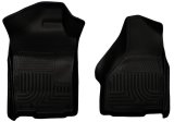 Husky Liners 03-12 Dodge Ram 1500/2500/3500 Series Regular/Quad Cab WeatherBeater Black Floor Liners thumbnail 3