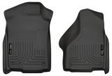 Husky Liners 03-12 Dodge Ram 1500/2500/3500 Series Regular/Quad Cab WeatherBeater Black Floor Liners thumbnail 6