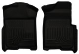 Husky Liners 09-12 Ford F-150 Regular/Super/Super Crew Cab WeatherBeater Black Floor Liners thumbnail 3