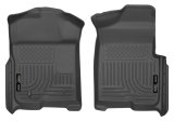 Husky Liners 09-12 Ford F-150 Regular/Super/Super Crew Cab WeatherBeater Black Floor Liners thumbnail 6