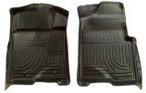Husky Liners 09-12 Ford F-150 Regular/Super/Super Crew Cab WeatherBeater Black Floor Liners thumbnail 7