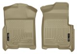 Husky Liners 09-12 Ford F-150 Regular/Super/Super Crew Cab WeatherBeater Tan Floor Liners thumbnail 6