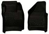 Husky Liners 08-10 Ford SuperDuty Regular/Super/Crew Cab WeatherBeater Black Floor Liners thumbnail 6