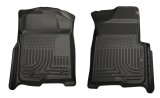 Husky Liners 08-10 Ford SuperDuty Regular/Super/Crew Cab WeatherBeater Black Floor Liners thumbnail 7