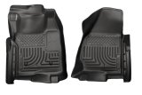 Husky Liners 11-12 Ford SuperDuty Regular Cab WeatherBeater Black Floor Liners thumbnail 5