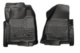 Husky Liners 11-12 Ford SuperDuty Regular Cab WeatherBeater Black Floor Liners thumbnail 7