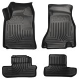Husky Liners 08-12 Dodge Challenger WeatherBeater Combo Black Floor Liners thumbnail 1