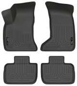Husky Liners 11-12 Dodge Charger/Chrysler 300 (AWD Only) WeatherBeater Combo Black Floor Liners thumbnail 2