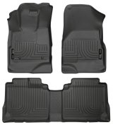 Husky Liners 10-12 Chevy Equinox/GMC Terrain WeatherBeater Combo Black Floor Liners thumbnail 2