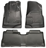 Husky Liners 10-12 Chevy Equinox/GMC Terrain WeatherBeater Combo Black Floor Liners thumbnail 3