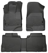 Husky Liners 10-12 Chevy Equinox/GMC Terrain WeatherBeater Combo Black Floor Liners thumbnail 7