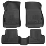 Husky Liners 11-12 Chevrolet Cruze WeatherBeater Combo Black Floor Liners thumbnail 1