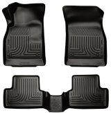 Husky Liners 11-12 Chevrolet Cruze WeatherBeater Combo Black Floor Liners thumbnail 2