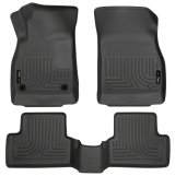 Husky Liners 11-12 Chevrolet Cruze WeatherBeater Combo Black Floor Liners thumbnail 3