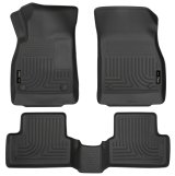 Husky Liners 11-12 Chevrolet Cruze WeatherBeater Combo Black Floor Liners thumbnail 7