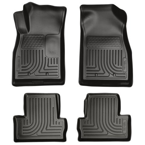 Husky Liners 11-12 Chevrolet Volt WeatherBeater Combo Black Floor Liners thumbnail 1
