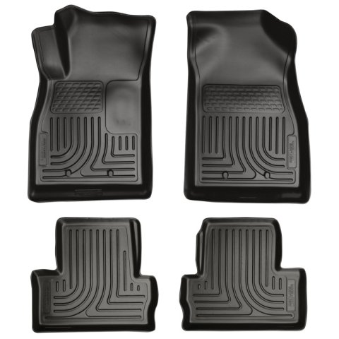 Husky Liners 11-12 Chevrolet Volt WeatherBeater Combo Black Floor Liners thumbnail 3
