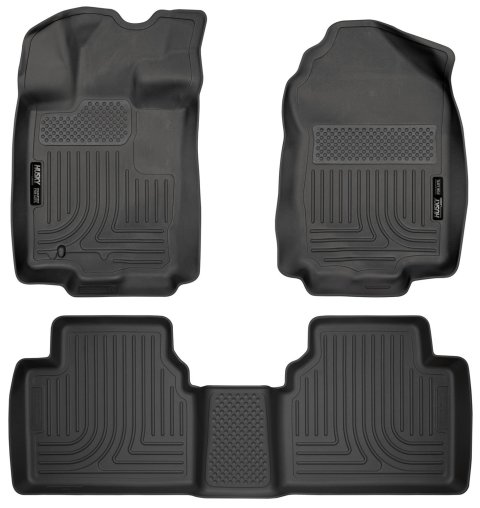 Husky Liners 10-12 Ford Fusion/Lincoln MKZ (FWD) WeatherBeater Combo Black Floor Liners thumbnail 1