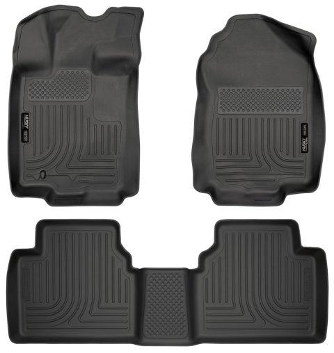 Husky Liners 10-12 Ford Fusion/Lincoln MKZ (FWD) WeatherBeater Combo Black Floor Liners thumbnail 2