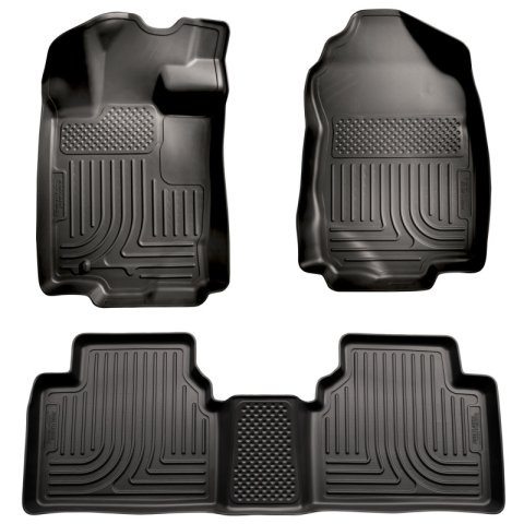 Husky Liners 10-12 Ford Fusion/Lincoln MKZ (FWD) WeatherBeater Combo Black Floor Liners thumbnail 3