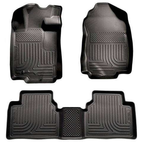 Husky Liners 10-12 Ford Fusion/Lincoln MKZ (FWD) WeatherBeater Combo Black Floor Liners thumbnail 4