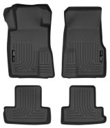 Husky Liners 10-12 Ford Mustang WeatherBeater Combo Black Floor Liners thumbnail 1