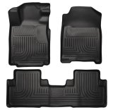 Husky Liners 10-12 Ford Mustang WeatherBeater Combo Black Floor Liners thumbnail 2
