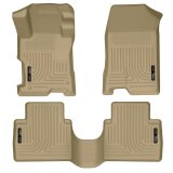 Husky Liners 08-12 Honda Accord (4DR) WeatherBeater Combo Tan Floor Liners (One Piece for 2nd Row) thumbnail 7
