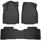Husky Liners 09-12 Honda Pilot (All) WeatherBeater Combo Black Floor Liners (One Piece for 2nd Row) thumbnail 2