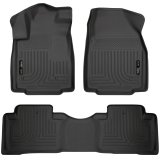 Husky Liners 09-12 Honda Pilot (All) WeatherBeater Combo Black Floor Liners (One Piece for 2nd Row) thumbnail 3