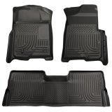 Husky Liners 09-12 Honda Pilot (All) WeatherBeater Combo Black Floor Liners (One Piece for 2nd Row) thumbnail 5