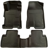 Husky Liners 2012 Honda Civic WeatherBeater Combo Black Floor Liners thumbnail 3