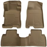 Husky Liners 04-09 Toyota Prius WeatherBeater Combo Tan Floor Liners thumbnail 2
