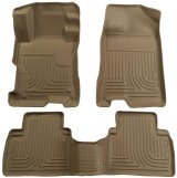 Husky Liners 04-09 Toyota Prius WeatherBeater Combo Tan Floor Liners thumbnail 5