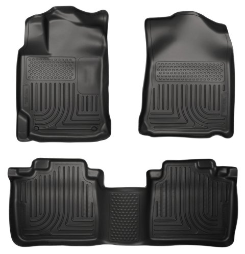 Husky Liners 09-11 Toyota Venza WeatherBeater Combo Black Floor Liners thumbnail 7