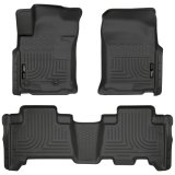 Husky Liners 10-12 Toyota 4Runner/Lexus GX460 WeatherBeater Combo Black Floor Liners thumbnail 5