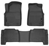 Husky Liners 2011 Infiniti QX56 WeatherBeater Combo Black Floor Liners thumbnail 1